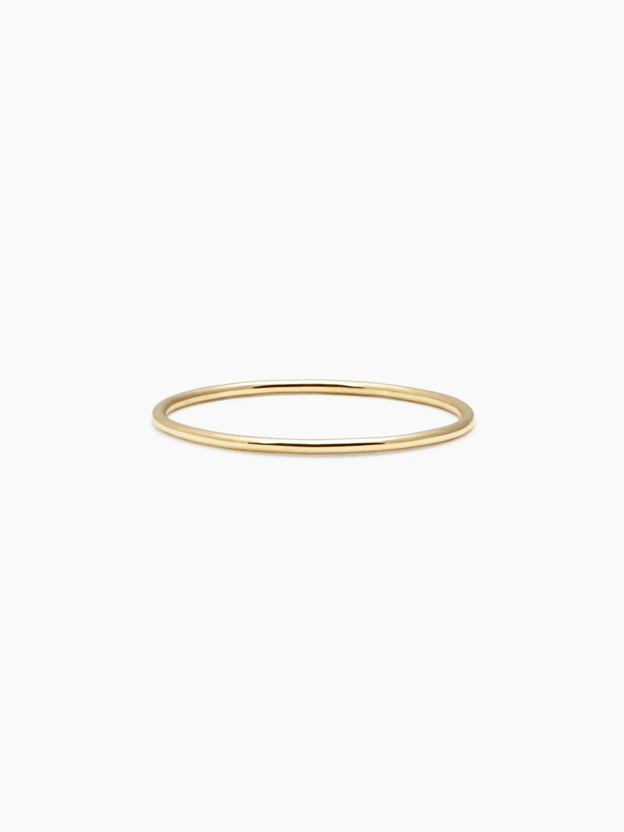 stackable recycled 14k gold ring