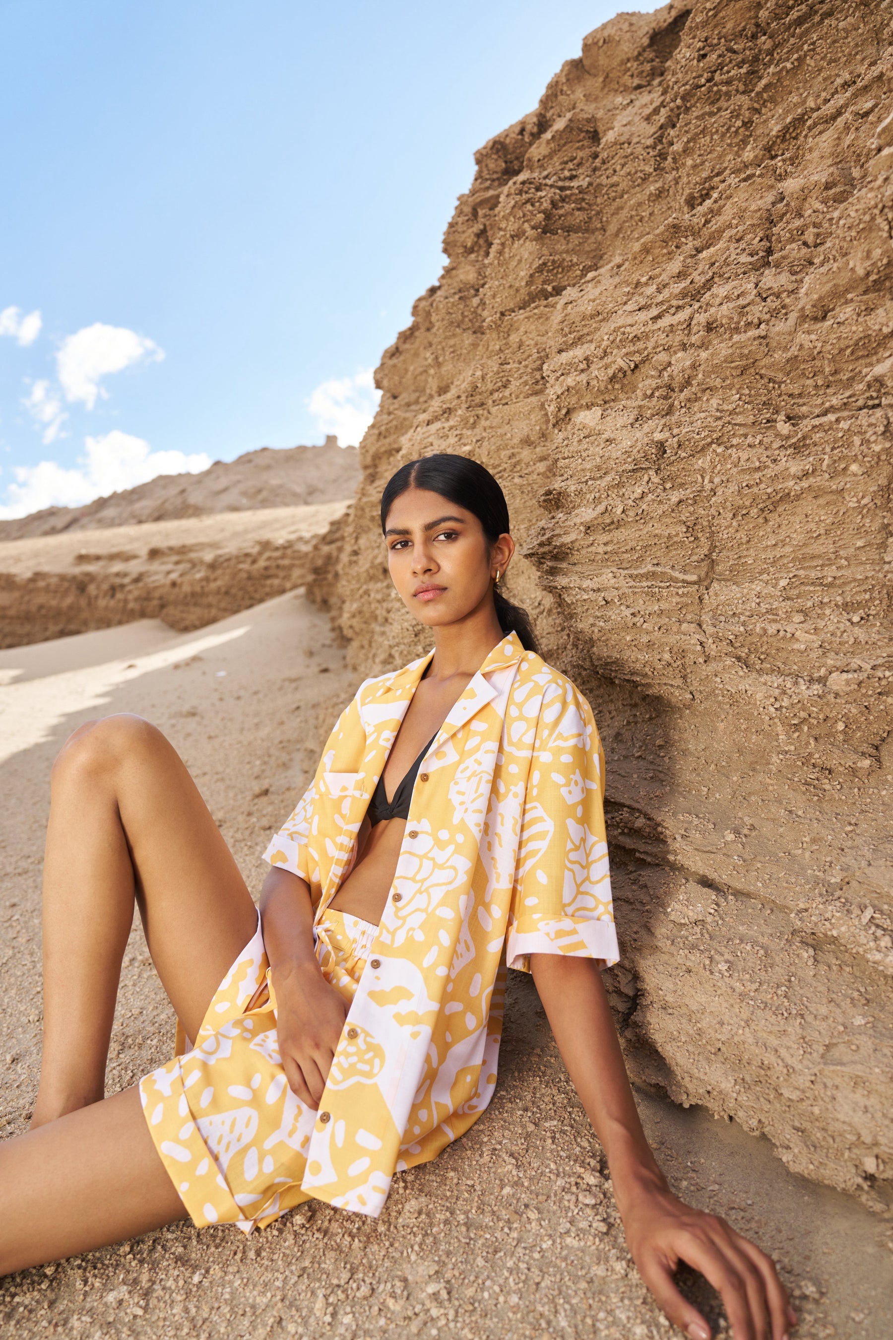 Vacation Shorts | Cleo Print Shorts Rooh collective   