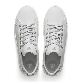 vegan leather sneakers made with sustainable materials
