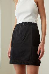 summer cotton mini skirt