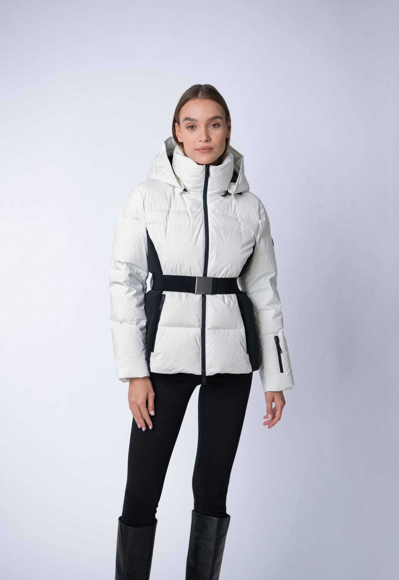 Belle Coat Winter Coats The Recycled Planet White XS 