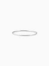 stackable recycled sterling silver ring
