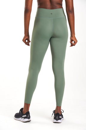 Sage green lululemon inspired sustainable activewear leggings