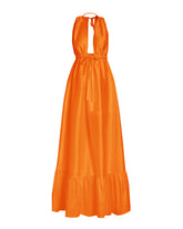 maxi tiered cocktail dress
