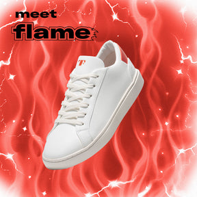 Women's Lace Up | Flame (Red)