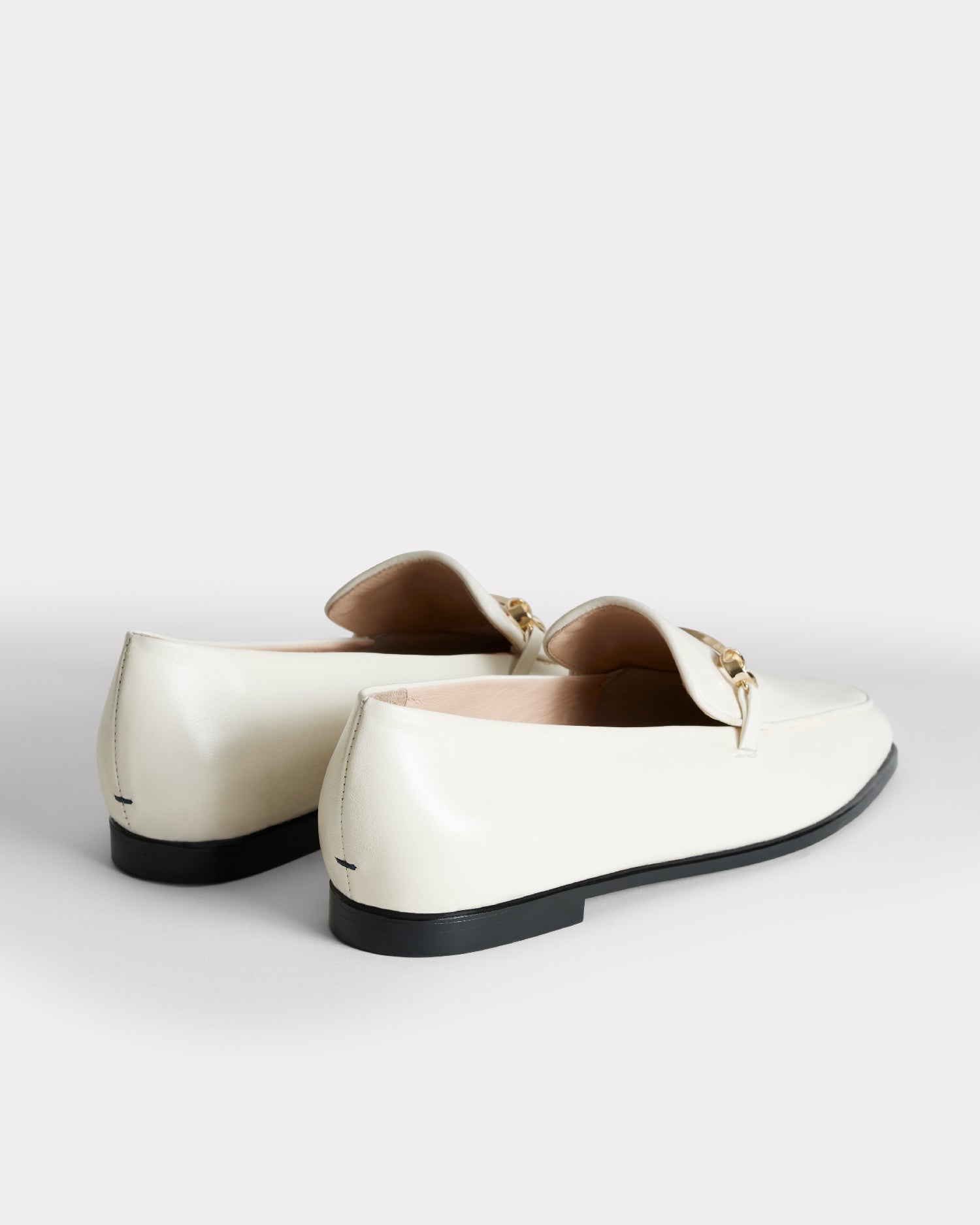 white loafers for women made from ethically sourced leather
