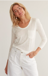 basic long sleeve cotton shirt in white