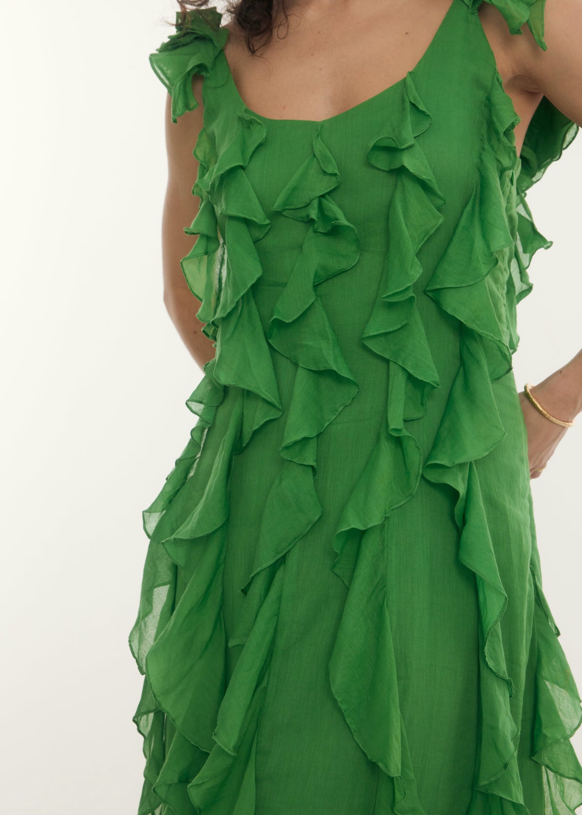 Inis Maxi | Green Maxi Dresses Rooh collective   