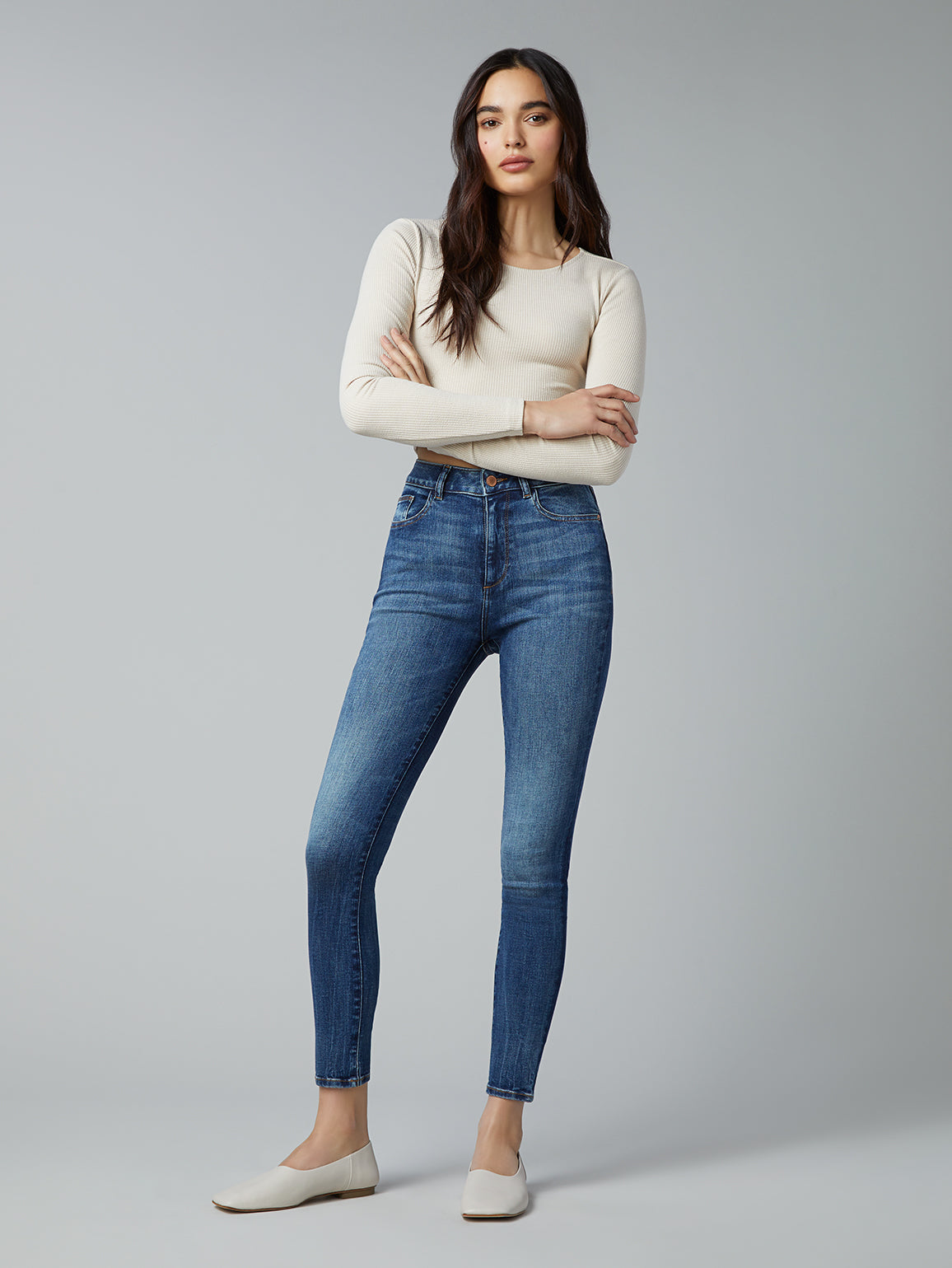 Farrow Skinny High Rise Instasculpt Ankle | Rogers Pants DL1961 23 Rogers 