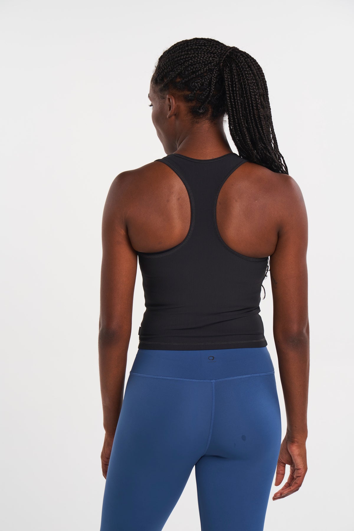 Breathable athletic tank top made from sustainable materials