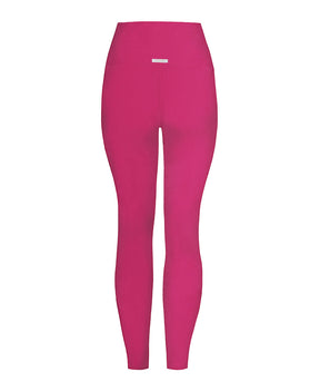 sustainable workout leggings in hot pink
