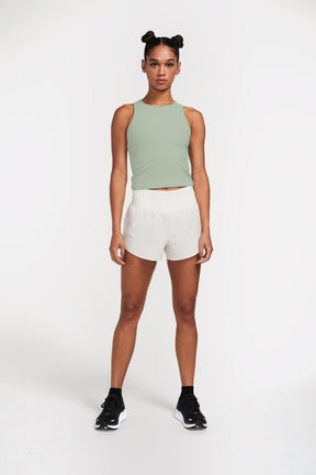 eco-friendly crop workout top