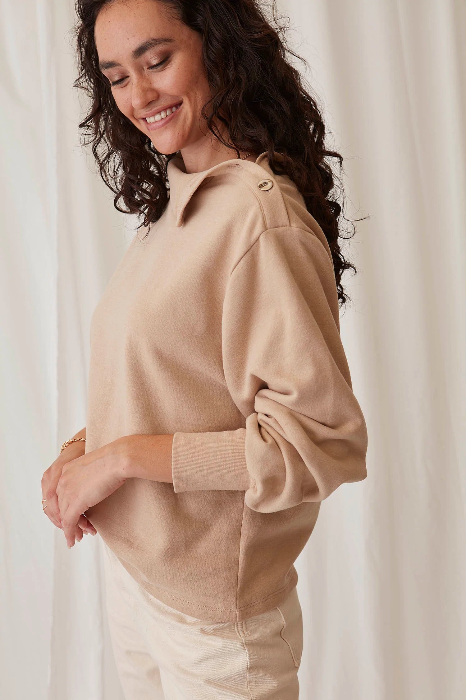 beige sweater eco friendly styles for winter
