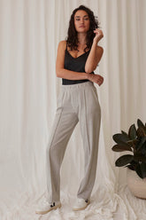 sustainable fashion capsule wardrobe versatile grey pant