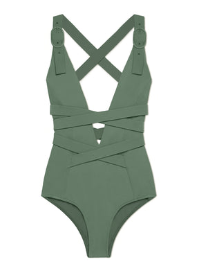 Seaquest One-Piece - Olive