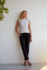 sustainable cotton tailored pants for work 