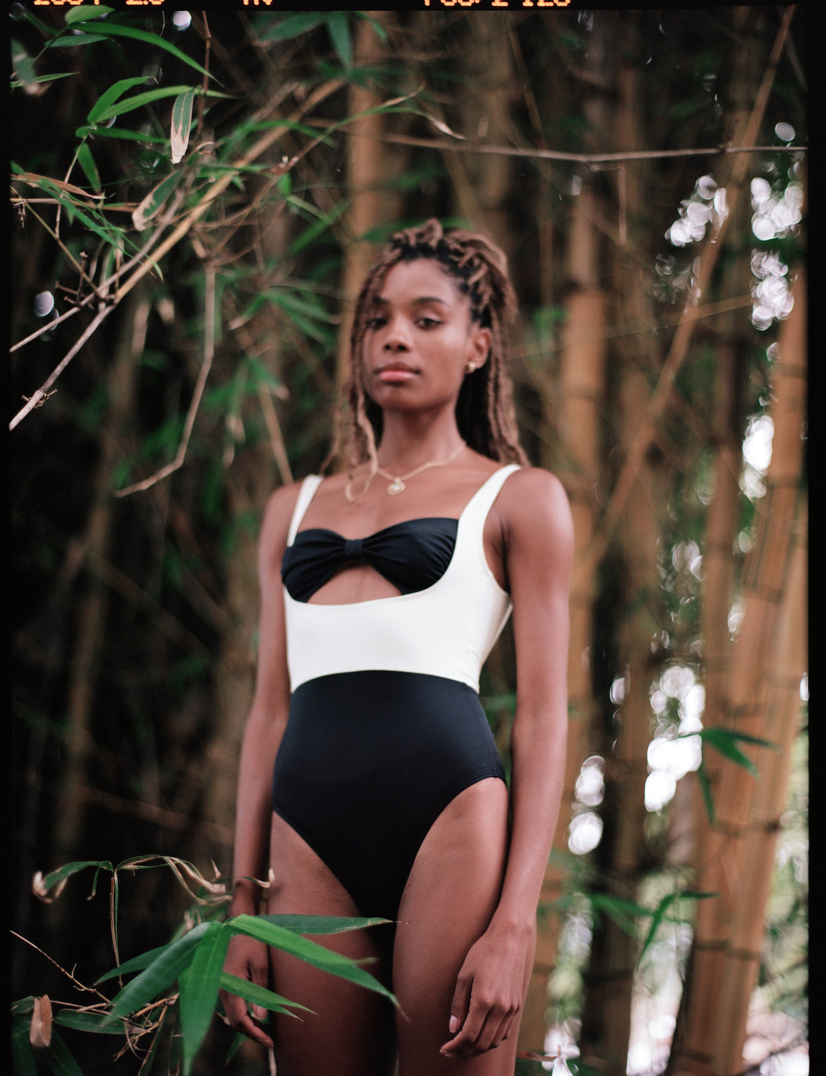 The Pamela - Black & Ivory