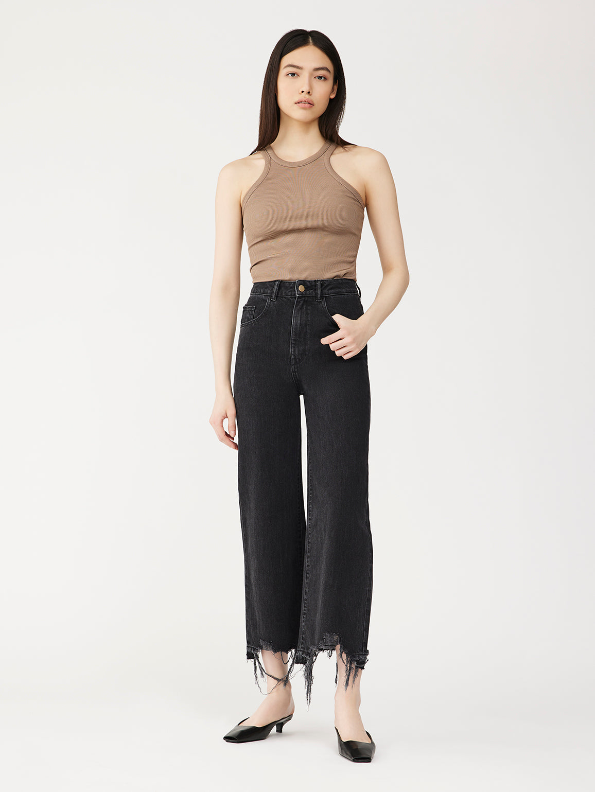 Hepburn Wide Leg High Rise Vintage | Lark