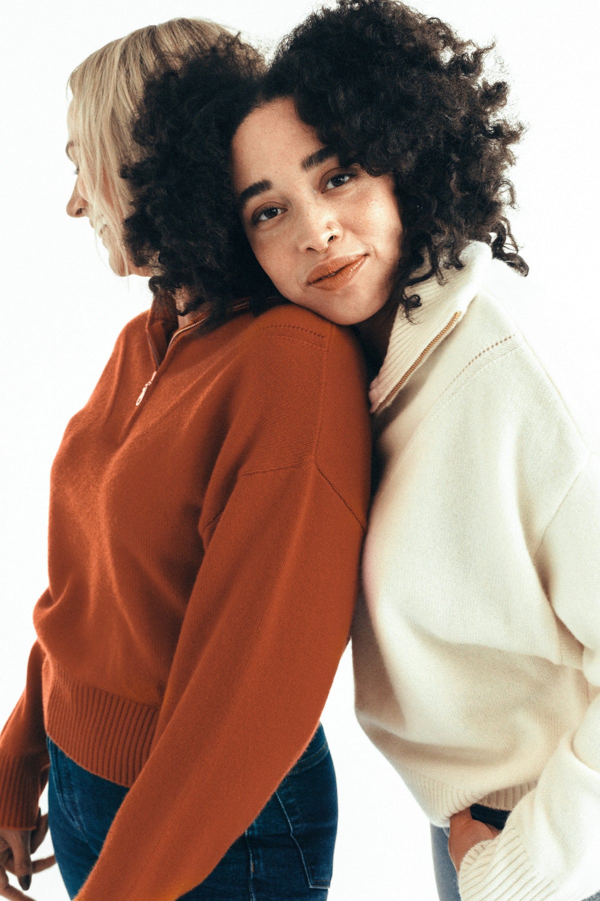 The Peggy Half-Zip Sweater