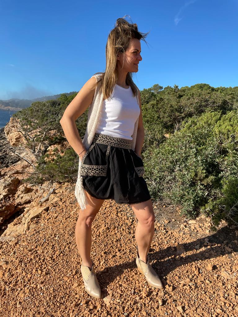 Atlantis Vegan Ankle Boots Taupe With Jute