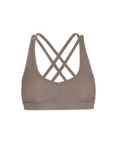 Anaka Eco Cross Back Bra - Mink