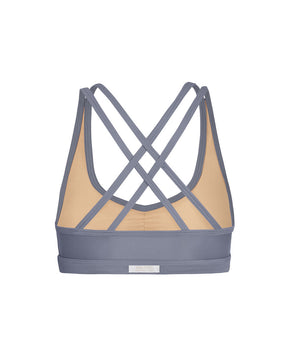Anaka Eco Cross Back Bra - Storm