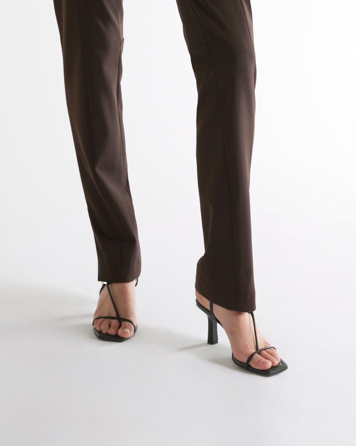 The Strappy Sandal - Black (MADE TO ORDER)