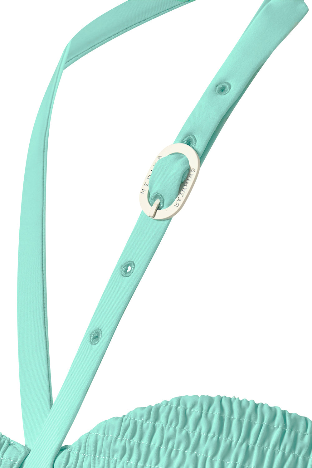 Lagoon Bikini Smocked Top