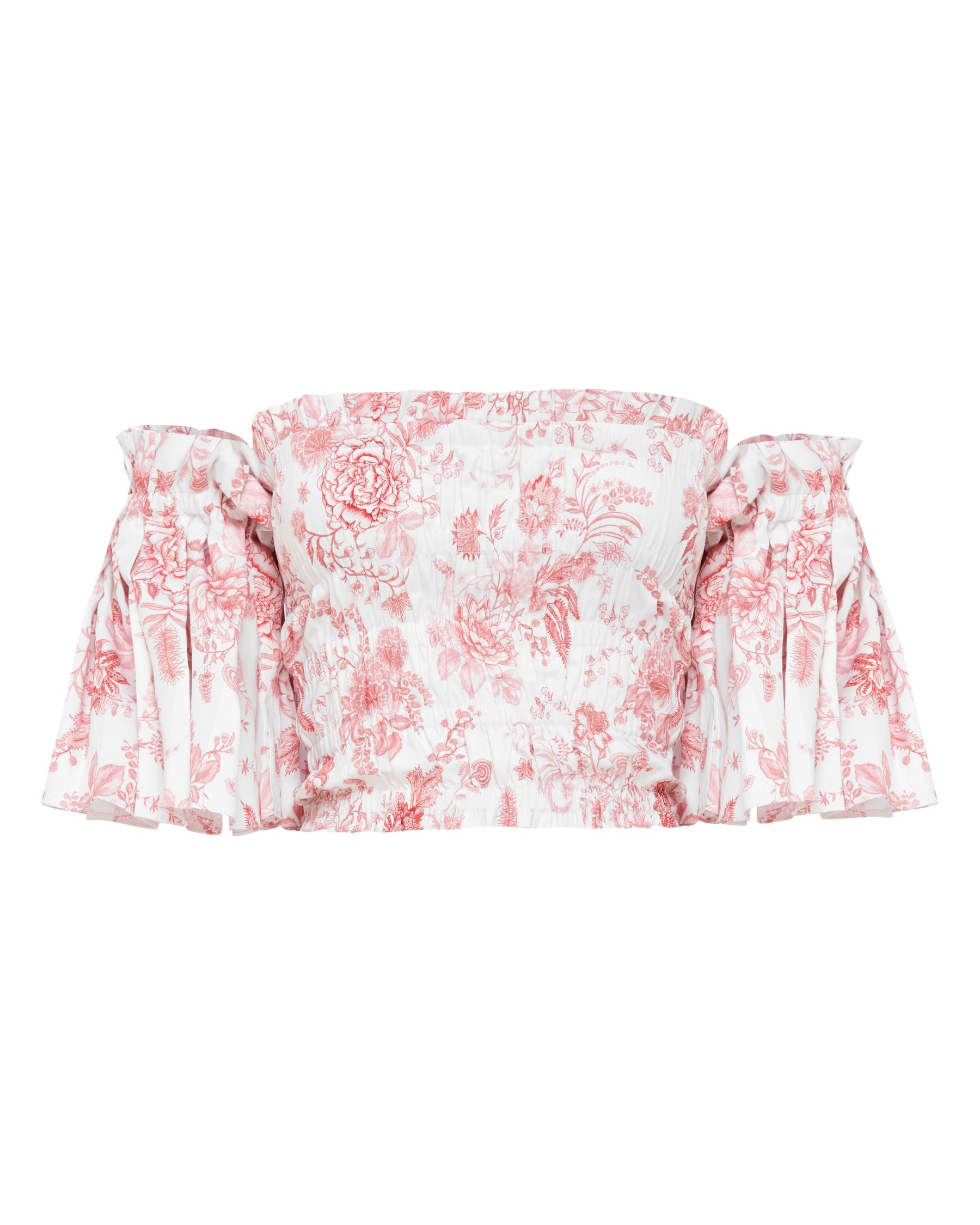 Flora Off Shoulder Top | Pink (PRE-ORDER)